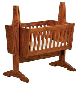 Amish Mission Baby Cradle