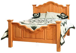 Amish Wavy Cathedral Bed