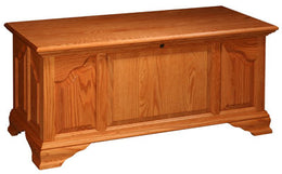 Amish Wavy Cathedral Blanket Chest