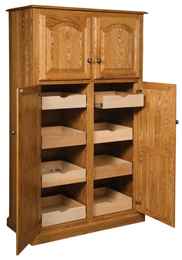 Amish Lux Traditional 4-Door Pantry