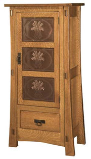 Amish Modesto Jelly Safe with Copper