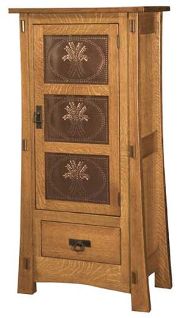 Amish Modesto Jelly Safe with Copper