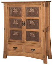 Amish Modesto Pie Safe with Copper