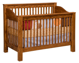 Amish Mission Conversion Crib