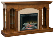 Amish Curio Fireplace