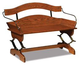 Amish Buckboard Bench