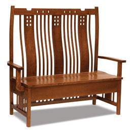 Amish West Village Bench