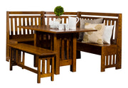 Amish Bay Hill Slat Nook Set