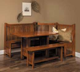 Amish Mission Breakfast Nook Set