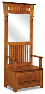 Amish Classic Mission Hall Seat