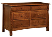 Amish Castlebury 6 Drawer Dresser