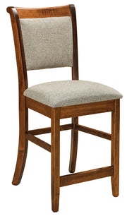 Amish Kimberly Stationary Bar Chair