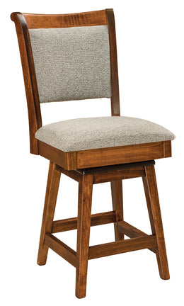 Amish Kimberly Swivel Barstool
