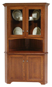 Amish Mary Ann Corner Hutch