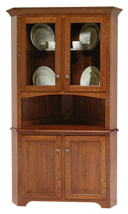 Amish Mary Ann Corner Hutch