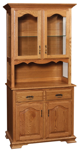 Amish Heritage 2 Door Hutch
