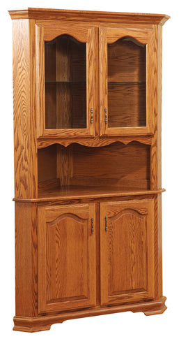 Amish Heritage Corner Hutch