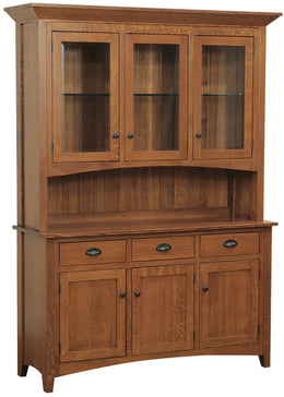 Amish Sara Ann 3-Door Hutch