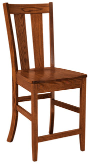 Amish Newberry Stationary Bar Chair