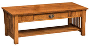American-Made Dakota Mission Coffee Table