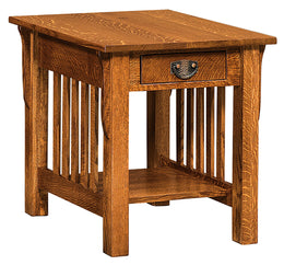 American-Made Dakota Mission End Table