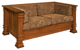 Amish Diamond Loveseat