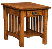 Amish Cubic End Table