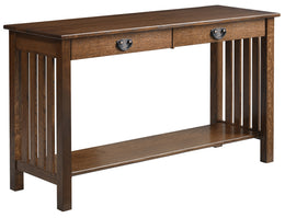 Amish Liberty Mission Hall Table