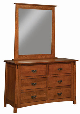 Amish McCoy Mission Dresser with Mirror