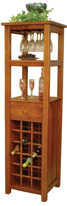 Amish Madison Wine Tower