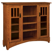 Amish Mission Display Bookcase
