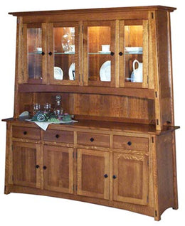 Amish McCoy 4-Door Hutch