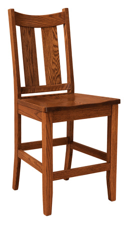 Amish Aspen Stationary Bar Chair