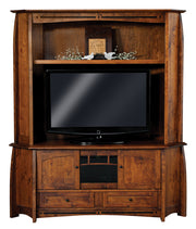 Amish Boulder Creek Corner Entertainment Center