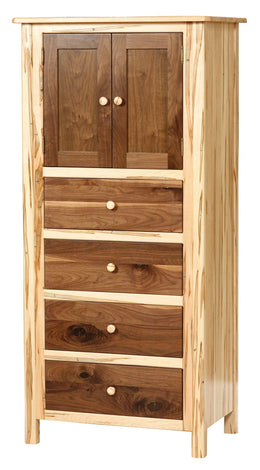 Amish Cornwell 4-Drawer Lingerie with Doors
