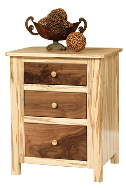 Amish Cornwell 3-Drawer Nightstand