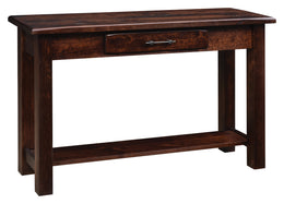 Amish Barn Floor Rustic Sofa Table