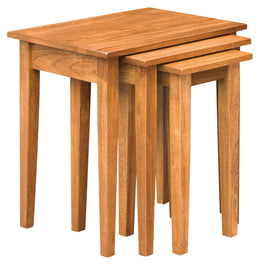 Amish Shaker Nesting Table Set