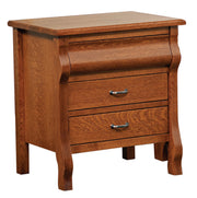 Amish Pierre 3 Drawer Nightstand