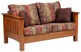 Amish McKinley Mission Loveseat