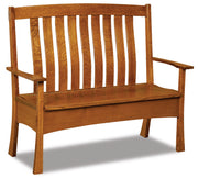 Amish Modesto Storage Bench