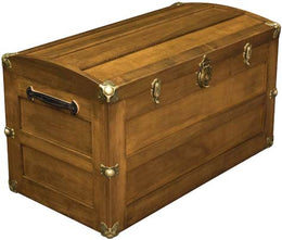 Amish Trunk with Rounded Lid