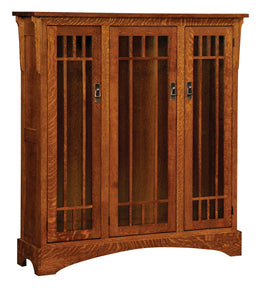 Amish Midway Mission Display Bookcase