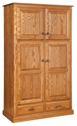 Amish Traditional 4 Door Pantry