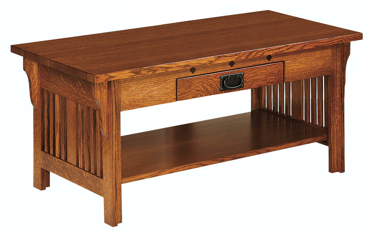 Amish Outlet Store Diamond Mission Coffee Table