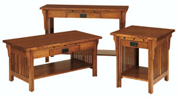 Amish Diamond Mission Sofa Table