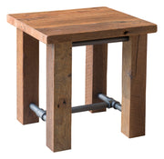 Amish Timber Creek Reclaimed Barnwood End Table