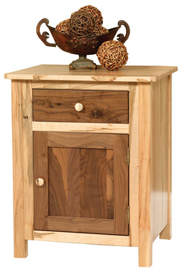 Amish Cornwell 1-Door/1-Drawer Nightstand
