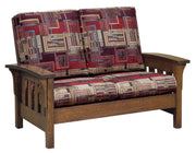 Amish Bow Arm Loveseat
