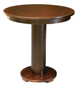 Amish Barrel Bistro Pub Table